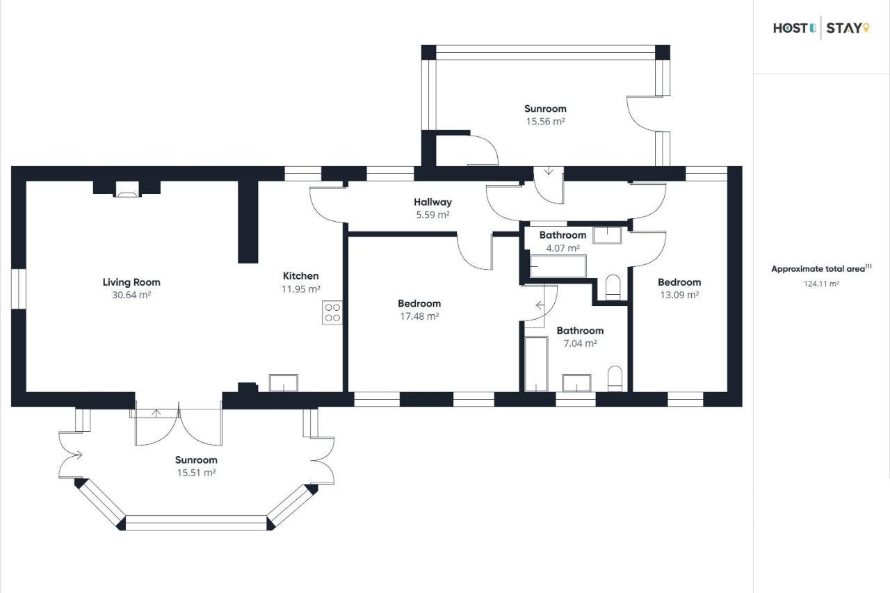 Host & Stay - The Arches Cottage Brotton Eksteriør billede